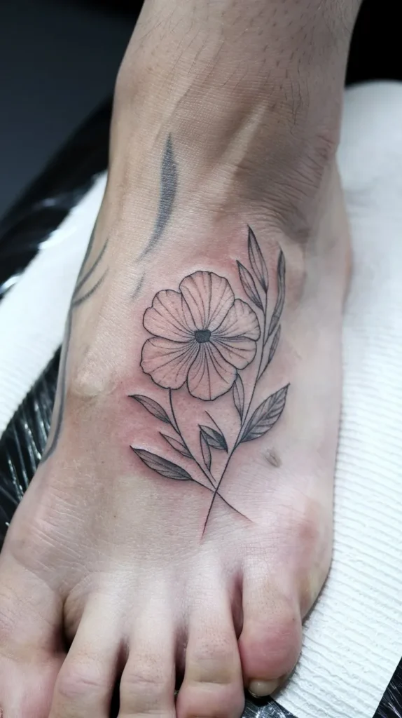 11 Petunia Tattoo Ideas to Add a Pop of Color to Your Body