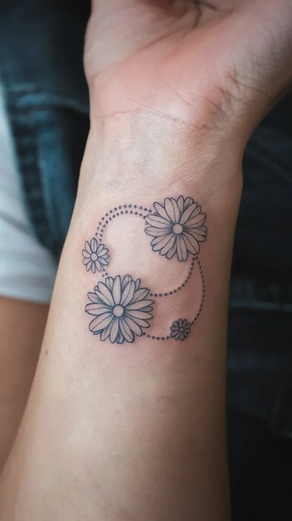 11 Lovely Daisy Tattoo Ideas for Flower Lovers