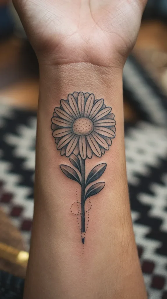 11 Lovely Daisy Tattoo Ideas for Flower Lovers