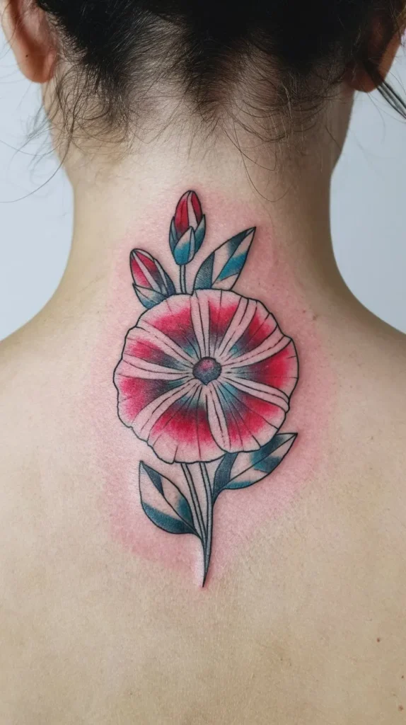 11 Petunia Tattoo Ideas to Add a Pop of Color to Your Body