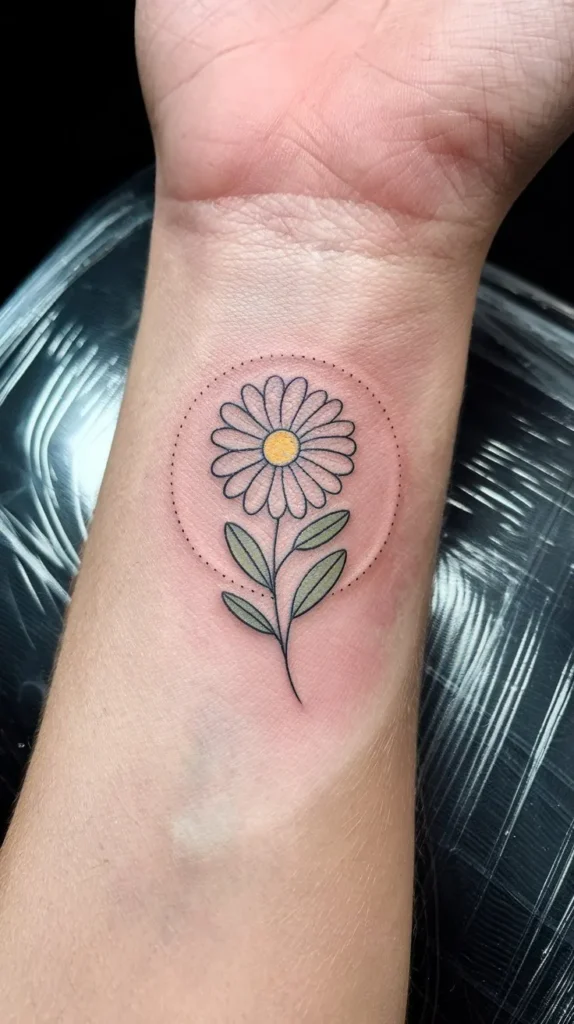 11 Lovely Daisy Tattoo Ideas for Flower Lovers