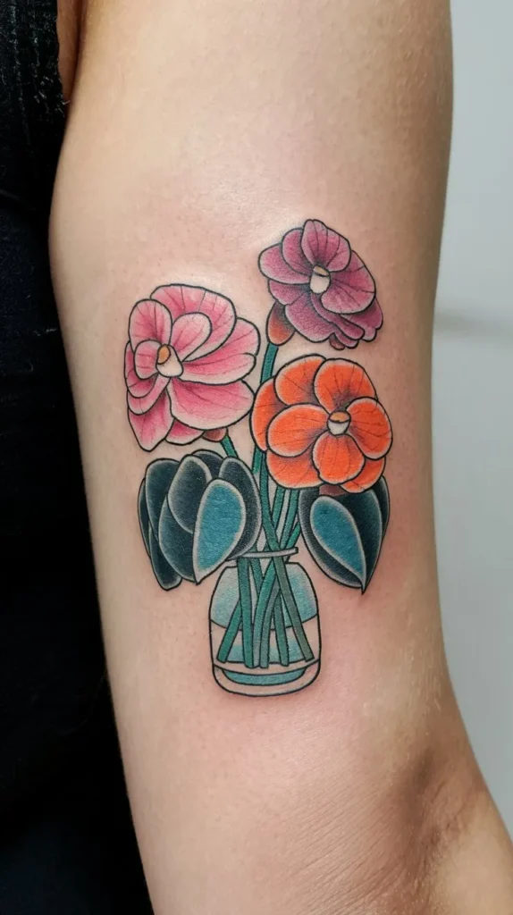 11 Exotic Begonia Tattoo Ideas for Nature Lovers