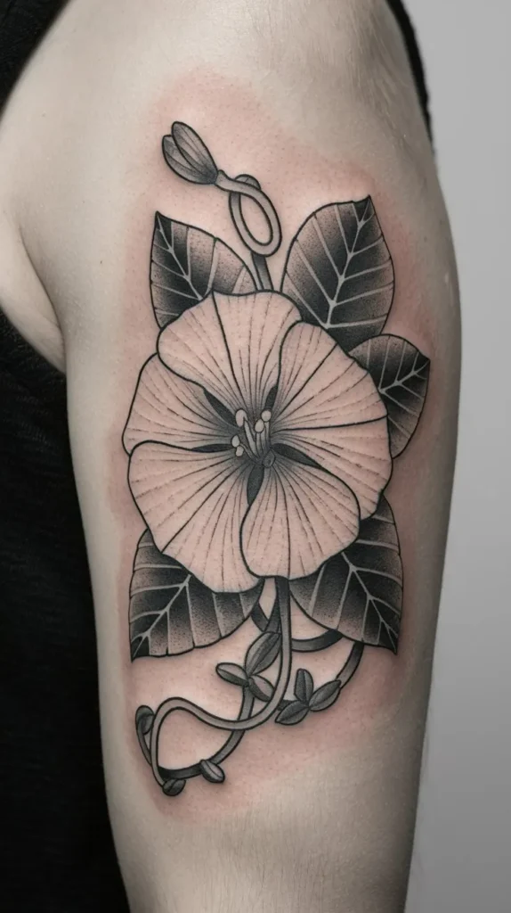 11 Petunia Tattoo Ideas to Add a Pop of Color to Your Body