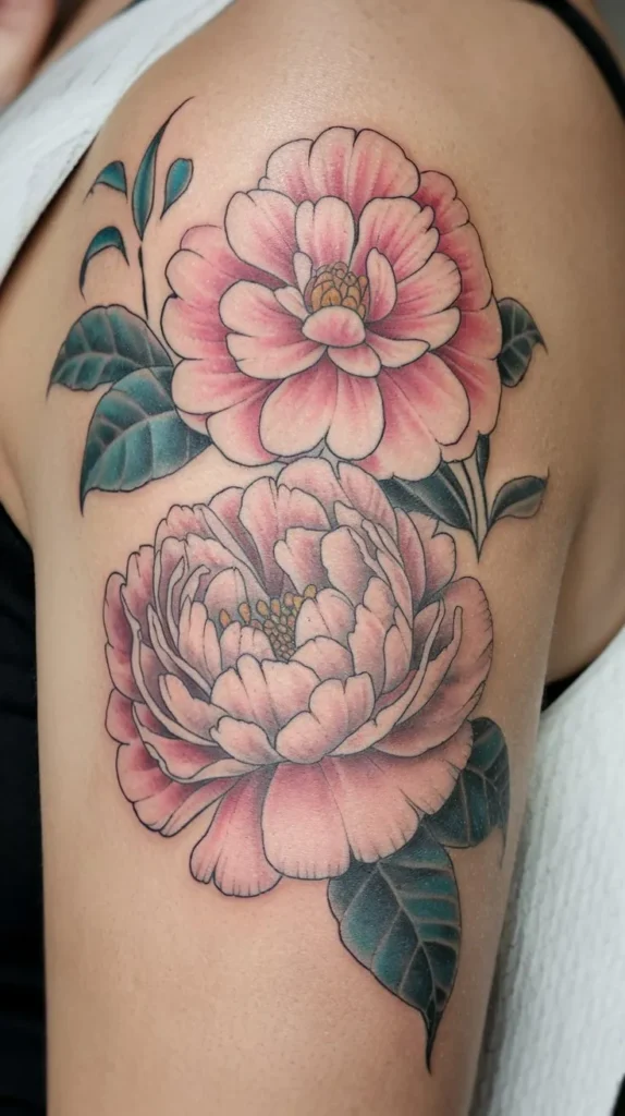 11 Elegant Camellia Tattoo Ideas for Flower Enthusiasts