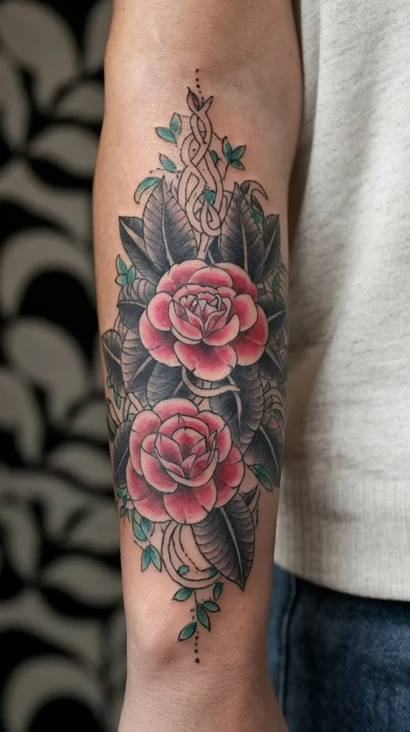 11 Elegant Camellia Tattoo Ideas for Flower Enthusiasts