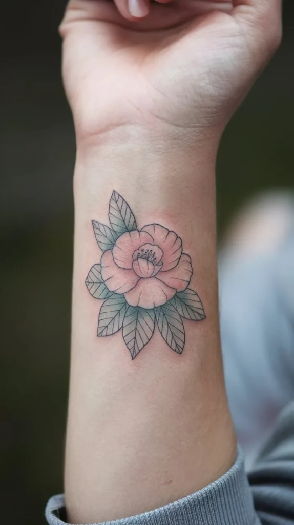 11 Elegant Camellia Tattoo Ideas for Flower Enthusiasts