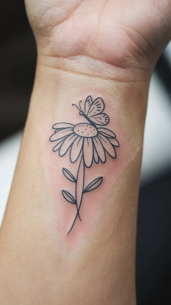 11 Lovely Daisy Tattoo Ideas for Flower Lovers