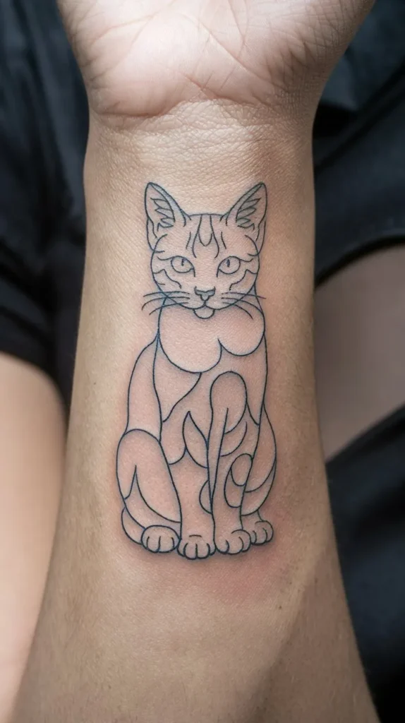 11 Adorable Cat Tattoo Ideas That Will Steal Your Heart