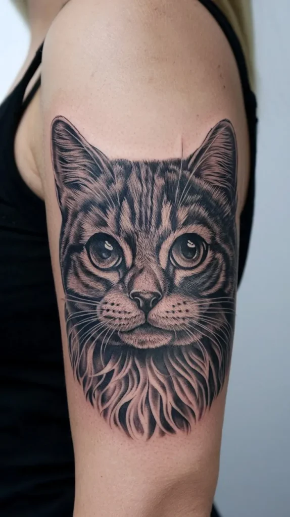 11 Adorable Cat Tattoo Ideas That Will Steal Your Heart