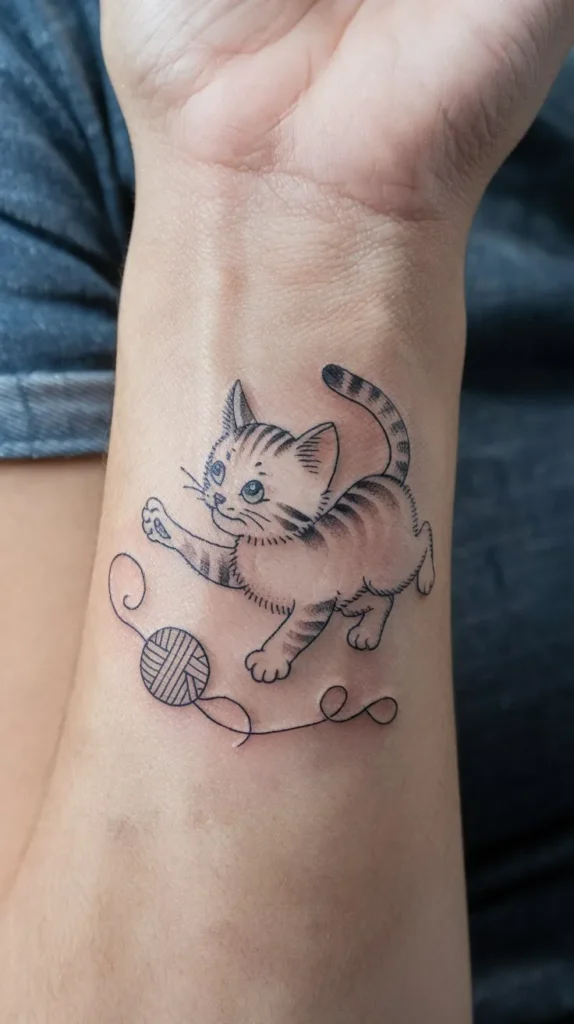 11 Adorable Cat Tattoo Ideas That Will Steal Your Heart