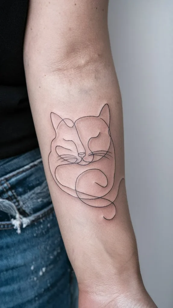 11 Adorable Cat Tattoo Ideas That Will Steal Your Heart