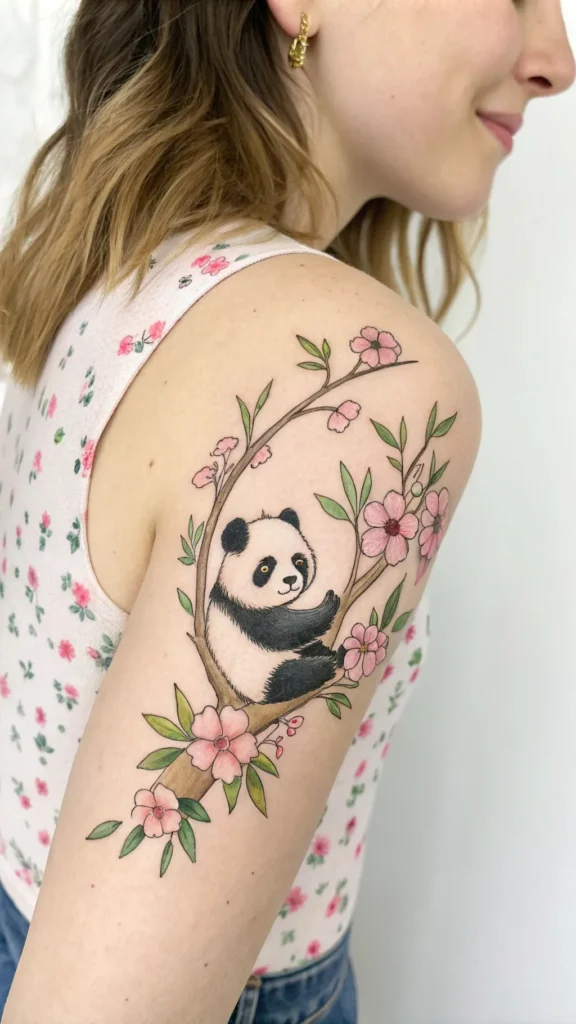 11 Adorable Cute Panda Tattoo Ideas for Animal Enthusiasts