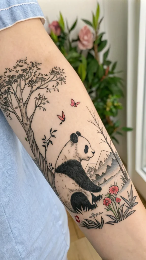 11 Adorable Cute Panda Tattoo Ideas for Animal Enthusiasts