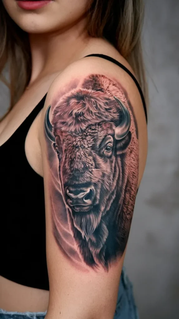 11 Majestic Bison Tattoo Ideas for Nature Enthusiasts