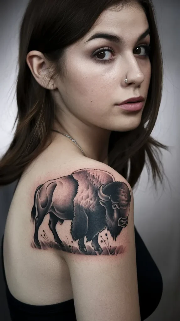 11 Majestic Bison Tattoo Ideas for Nature Enthusiasts