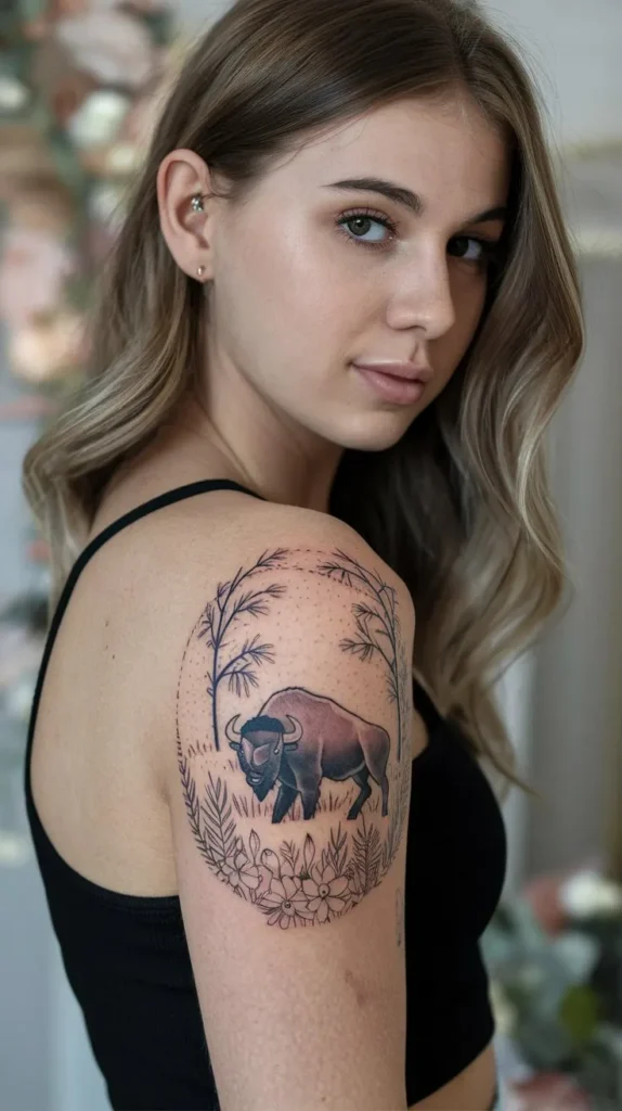 11 Majestic Bison Tattoo Ideas for Nature Enthusiasts