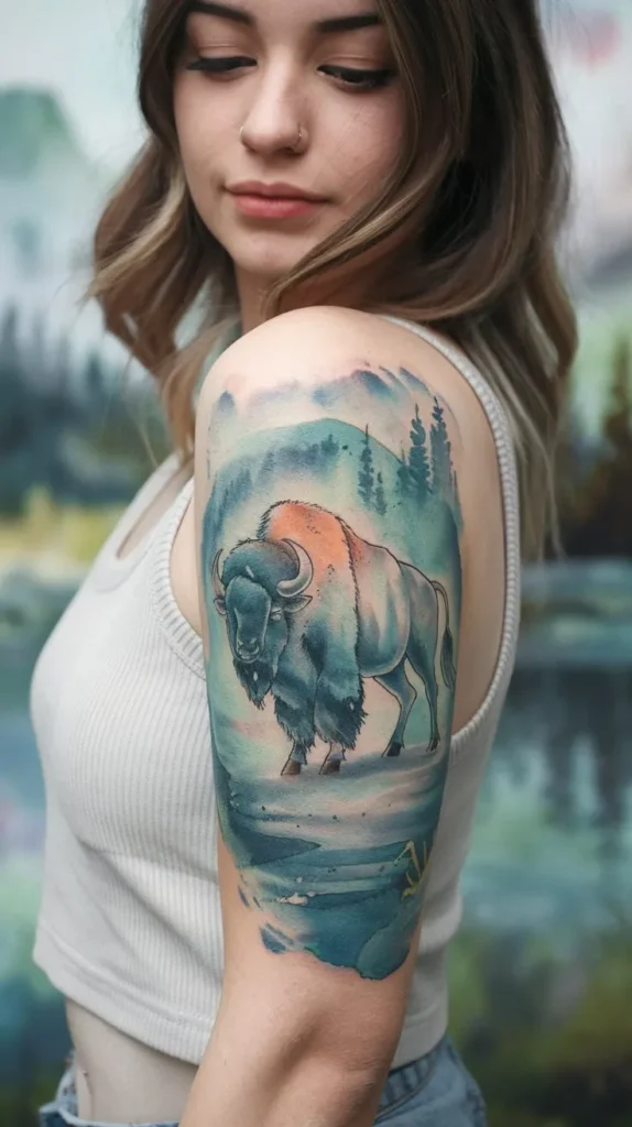 11 Majestic Bison Tattoo Ideas for Nature Enthusiasts