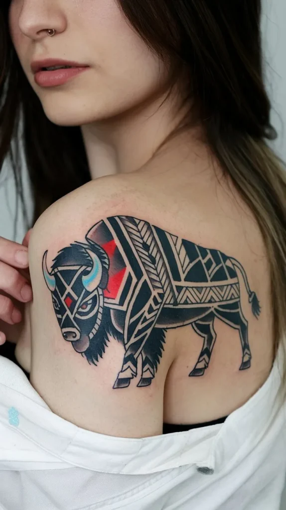 11 Majestic Bison Tattoo Ideas for Nature Enthusiasts