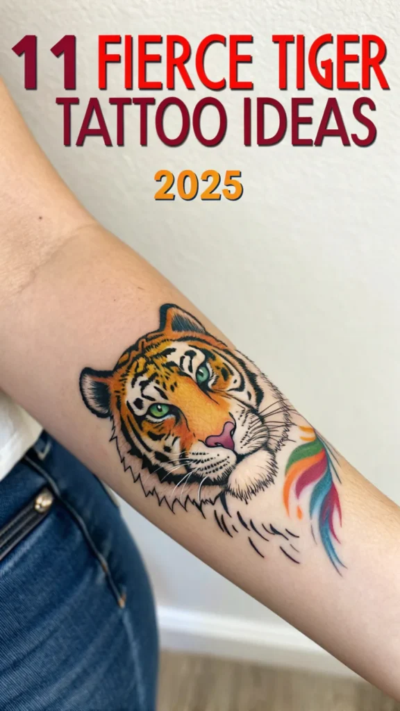 11 Fierce Tiger Tattoo Ideas to Express Your Personality