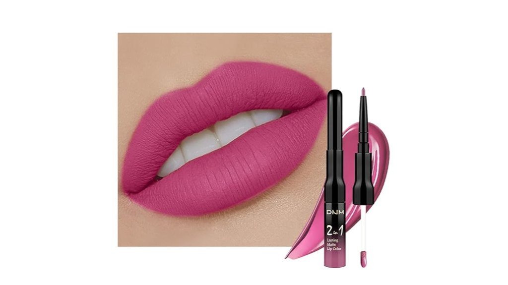 hot pink lipstick set