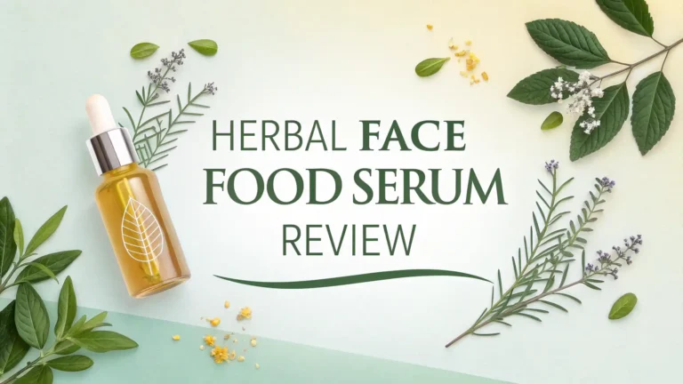Herbal Face Food Serum Review 2026: Worth It?