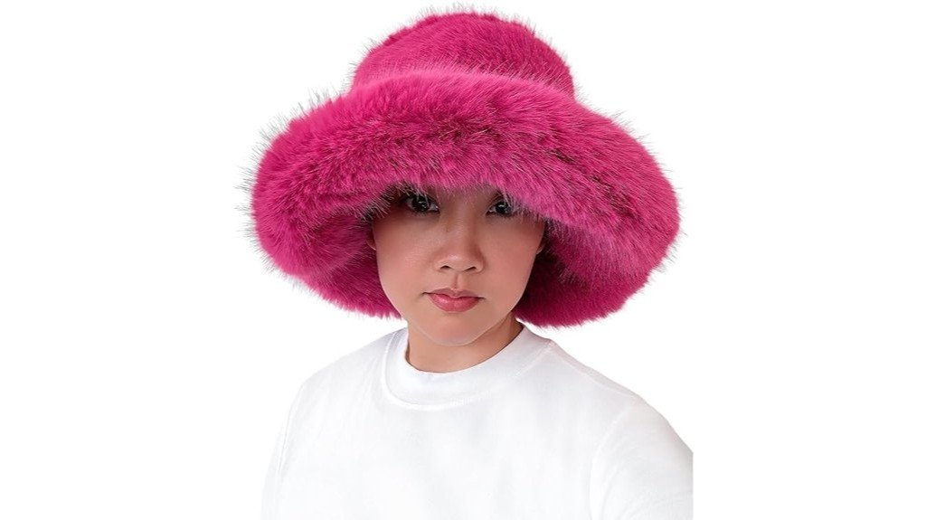 winter faux fur hat