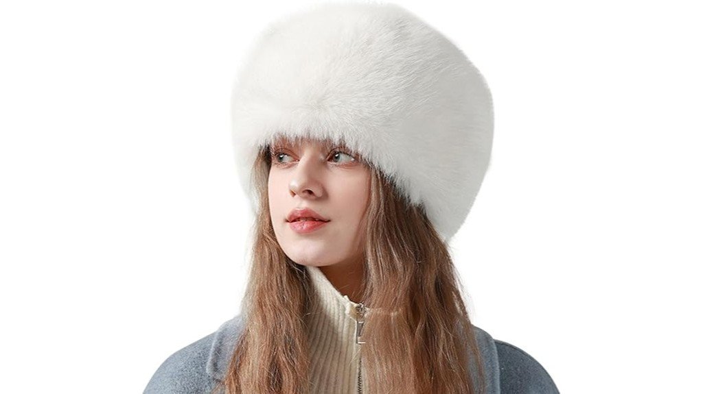 winter faux fur hat