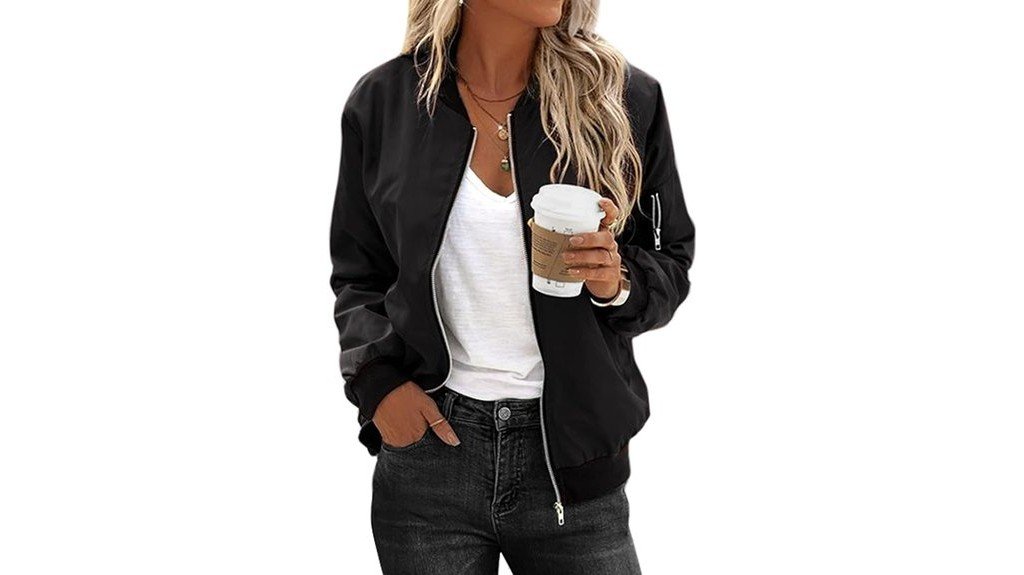 women s pocket bomber jacket
