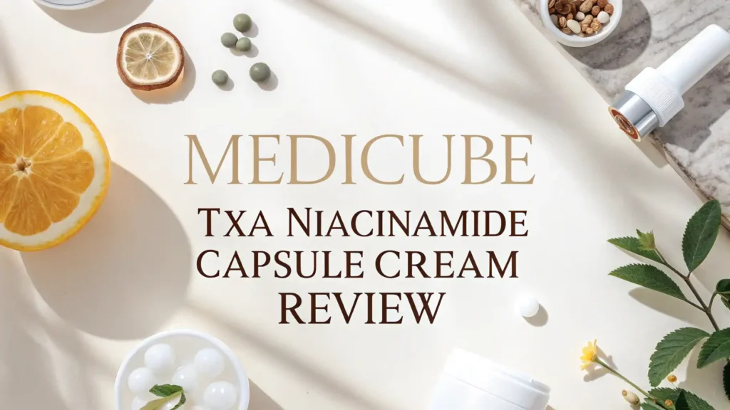 Medicube TXA Niacinamide Capsule Cream Review 2026: Worth It?