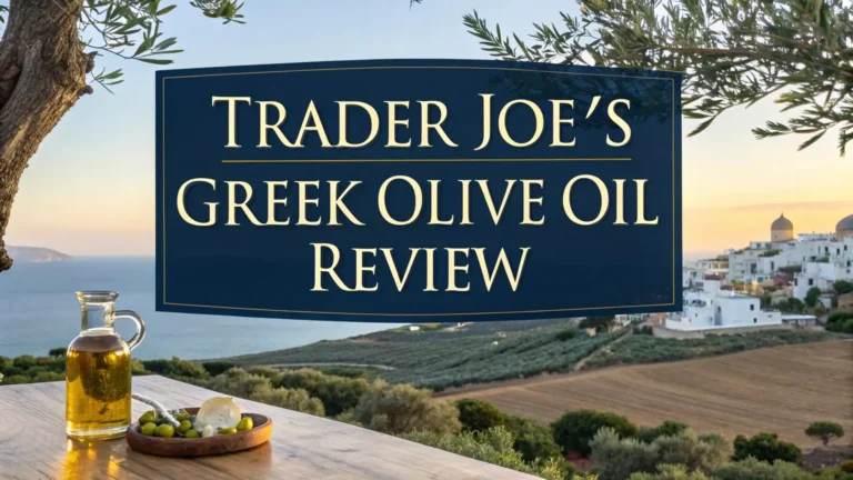 Trader Joe’s Greek Olive Oil Review 2026: Complete Guide